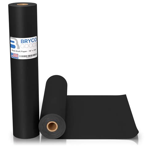 Buy Black Kraft Arts and Crafts Paper Roll - 18 inches by 100 Feet ...