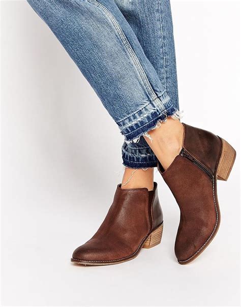 Just when I thought I didn't need something new from ASOS, I kinda do | Brown leather ankle ...