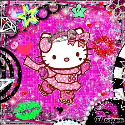 Kitty Glitter...@ | Hello kitty wallpaper, Kitty wallpaper, Hello kitty items