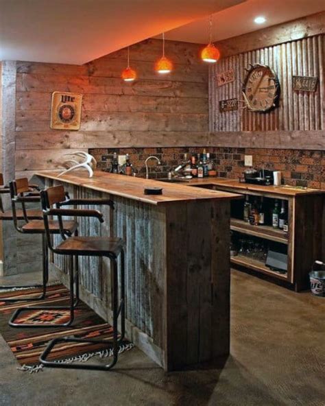 Top 50 Best Garage Bar Ideas - Cool Cantina Workshop Designs