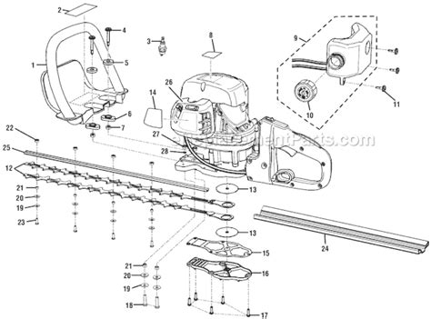 Ryobi Ht26 Gas Hedge Trimmer Parts | Webmotor.org