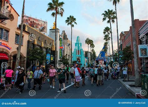 Hollywood Boulevard at Disney S Hollywood Studios Editorial Image ...