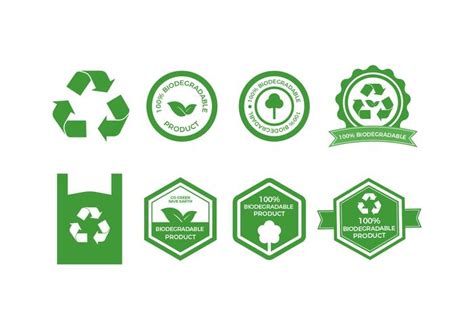 Free Biodegradable Vector Badges Collection 150547 Vector Art at Vecteezy