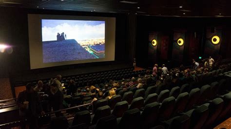 Audience members file into Celebration Cinema North in #GrandRapids, Michigan for the premiere ...