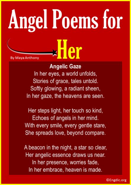 18 Short Inspirational Poems about Angels - EngDic