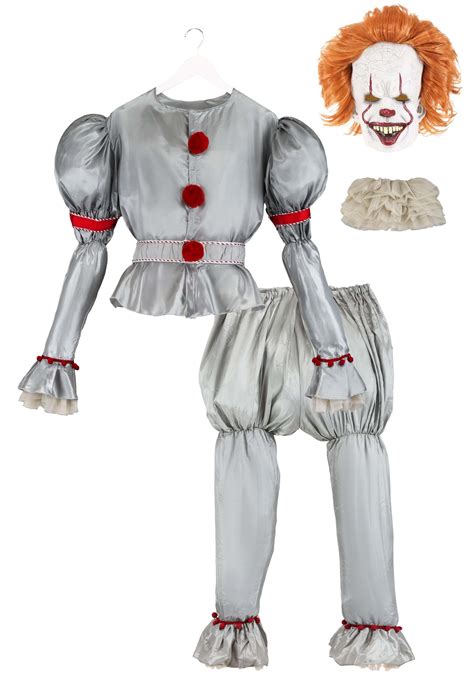 Grand Heritage Pennywise Movie Halloween Costume for Men