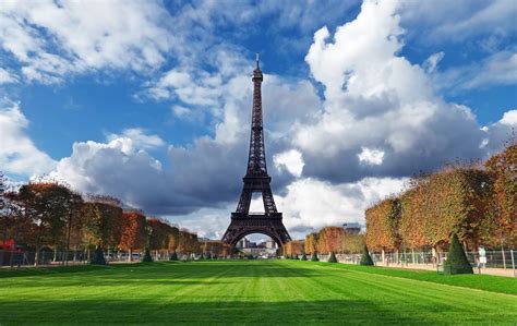 Kostenlose foto : Baum, Wolke, Struktur, Himmel, Paris, Frankreich, Turm, Park, Wahrzeichen ...