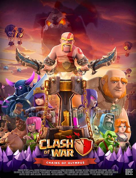 Poster 3D Vencedor do Concurso oficial da Supercell - Clash of Clans Dicas