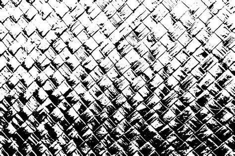 Vector grunge texture of wicker rope. Black and white texture ...