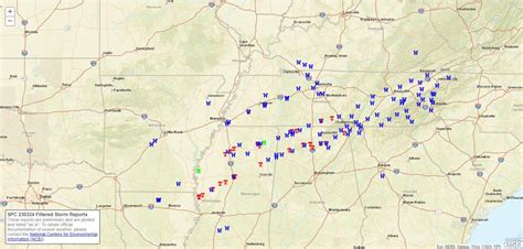 NASA image of destructive Mississippi (USA) Tornado path near Winona - March 24 2023 - Extreme ...