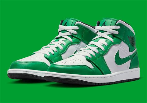 Air Jordan 1 Mid "Lucky Green" DQ8426-301 | SneakerNews.com