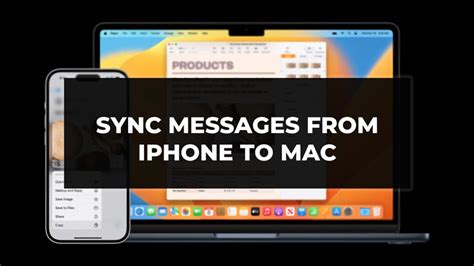 How to Sync Messages from iPhone to Mac