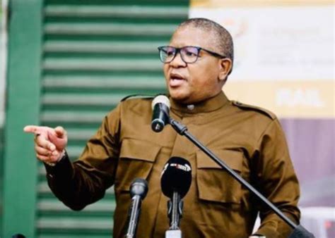 'Uyadina': Fikile Mbalula MOCKS the EFF, gets blasted