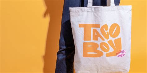 Taco Boy Canvas Tote | Taco Boy | Mexican Restaurant in Charleston ...