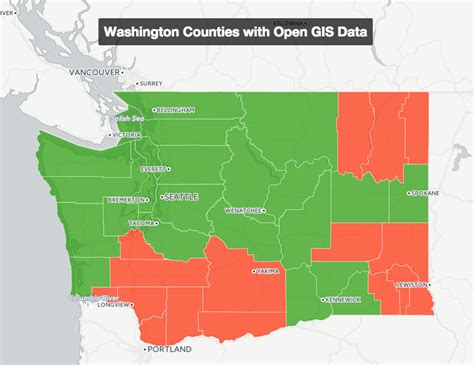 Open GIS Data in Washington Counties – OSM Washington