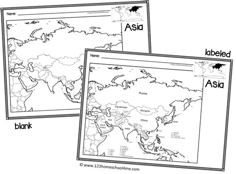 FREE Printable Blank Maps for Kids - World, Continent, USA | Free printable world map, Maps for ...