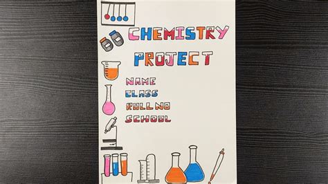 Chemistry Projects, Science Projects, School Projects, Chemistry Cover Page Ideas, Elements ...