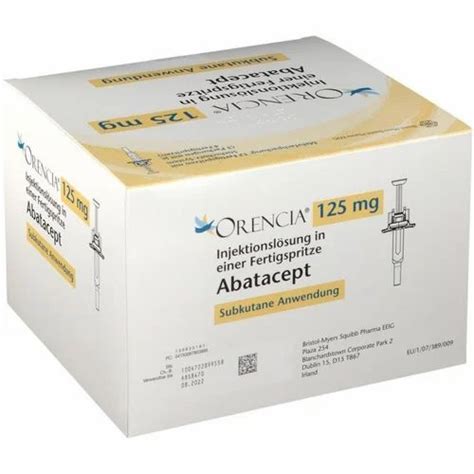 Orencia Abatacept 125mg Injection at Rs 768 | in Bengaluru | ID ...