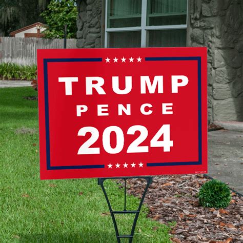 Trump 2024 Political Yard Sign - CustomSigns.com