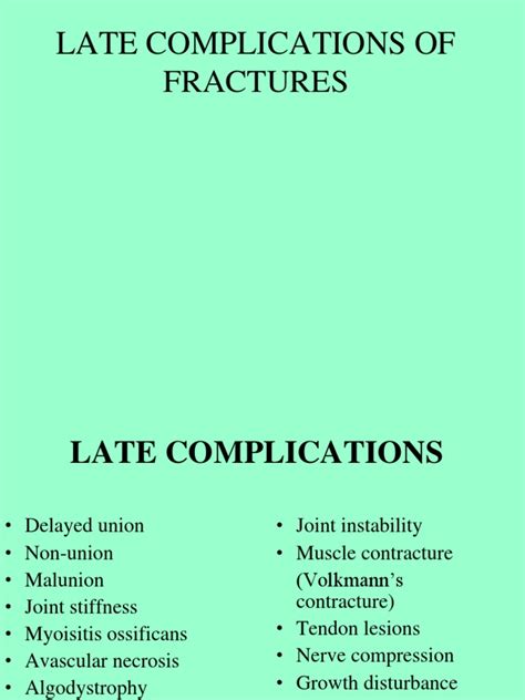 Malunion_Delayed_Union_and_Nonunion_fractures.ppt | Musculoskeletal System | Skeletal System