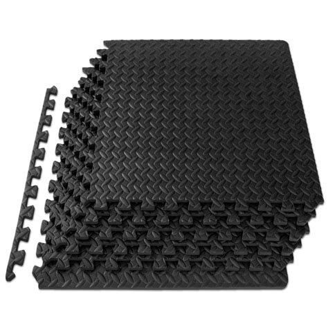 Buy ProsourceFit Puzzle Exercise Mat ½ in, EVA Interlocking Foam Floor Tiles for Home Gym, Mat ...