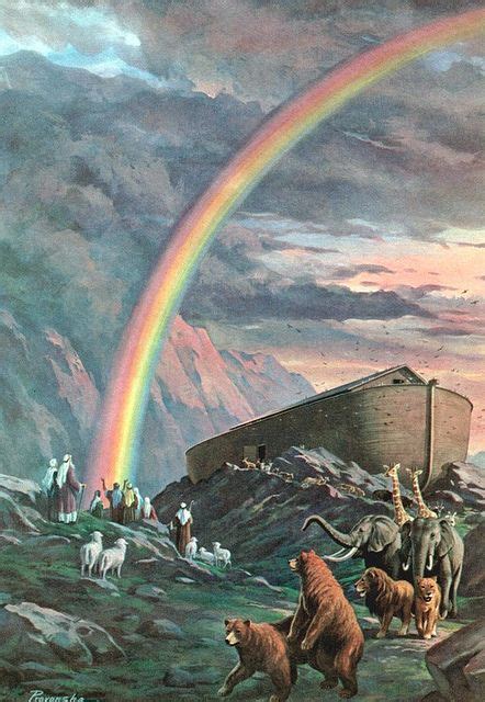 what's in a rainbow? the promise of Noah and his ark