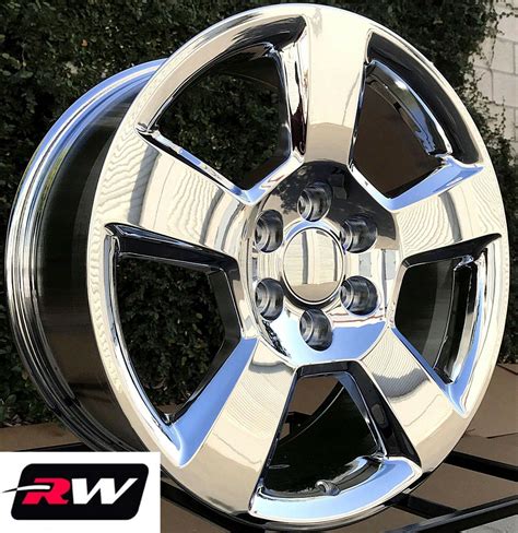 20" inch 20 x9" Wheels for Chevy Avalanche Chrome Rims 5652