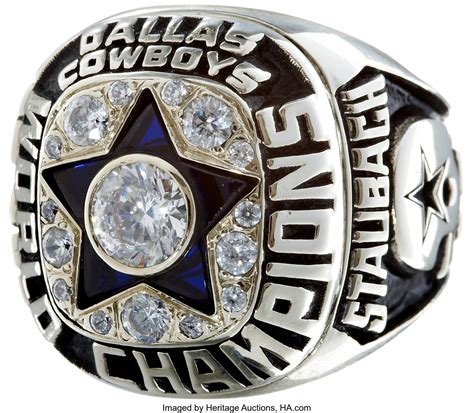 1971 Dallas Cowboys Super Bowl Championship Ring.... Football | Lot ...