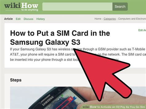 How to Activate an O2 Pay As You Go Sim: 6 Steps (with Pictures)