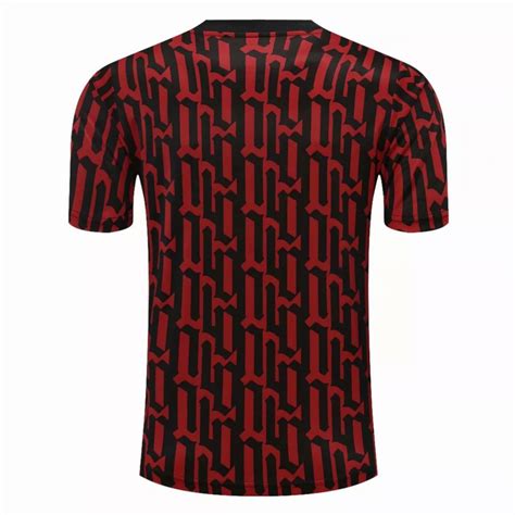 Arsenal Pre Match Jersey Red Black 2020 2021 | Best Soccer Jerseys