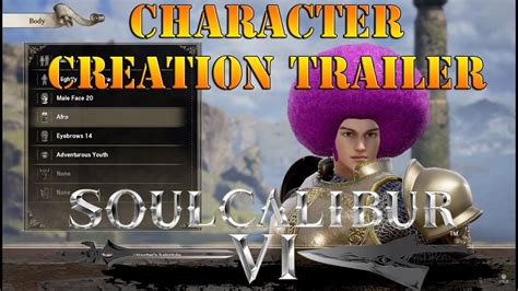 Soul Calibur 6 - Character creation trailer - YouTube