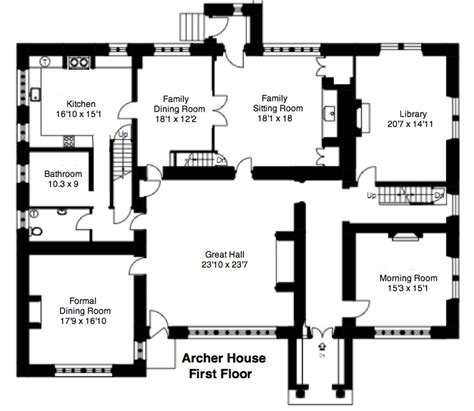 Winchester Mansion Floor Plan - floorplans.click