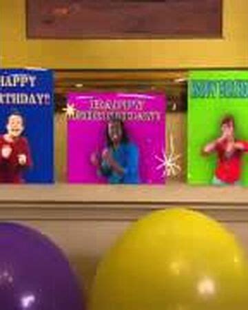 Cbeebies happy birthday song lyrics