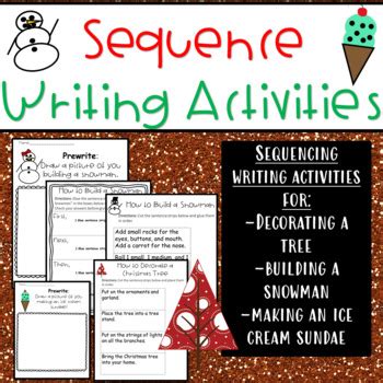 How to Sequence Writing Activity by The Teaching Diva Corner | TpT