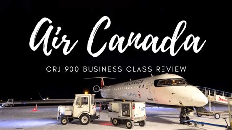 Air Canada CRJ 900 Business Class Review - Great Value Find