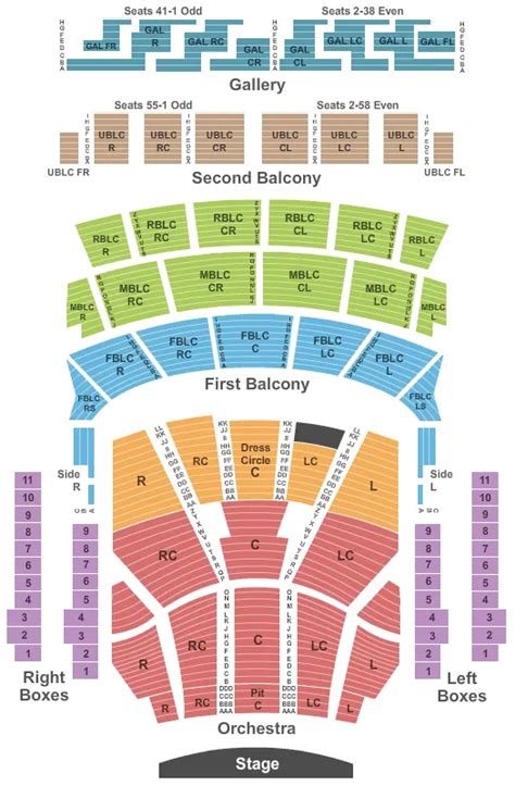 Auditorium Theatre Events, Tickets, and Seating Charts