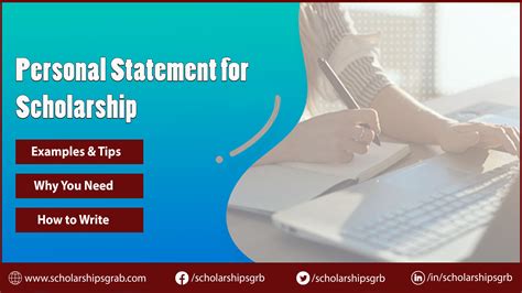 How to Write Personal Statement for Scholarship | Examples & Tips