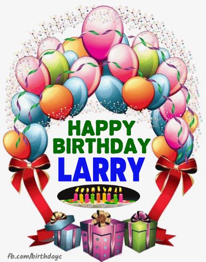 Happy Birthday LARRY Gif | Birthday Greeting | birthday.kim