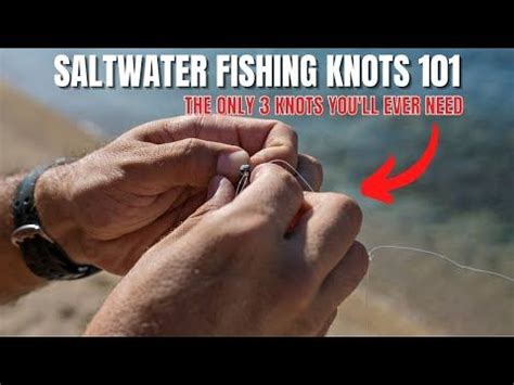 Saltwater Fishing Knots 101 (The Only 3 Knots You Really Need ...