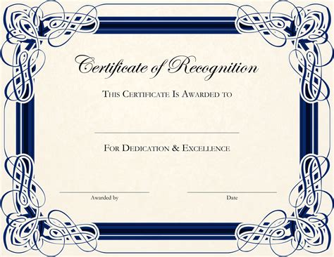 Free Customizable Printable Certificates Of Achievement - Free Printable