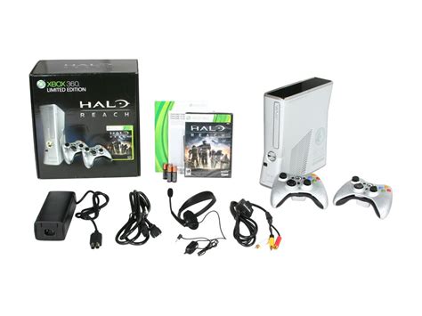 Microsoft Halo Reach Xbox 360 Limited Edition Bundle 250 GB HD Silver - Newegg.com