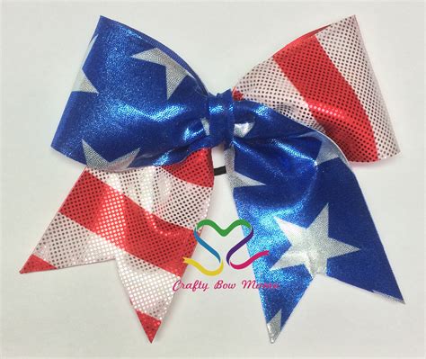 Patriotic / American Flag Bow