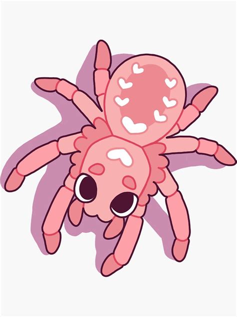 "Kawaii Spiders" Sticker for Sale by MademoiselleZim | Redbubble