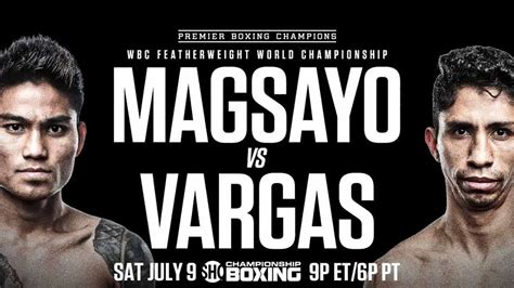 Mark Magsayo vs Rey Vargas Results, UnderCard, Streaming