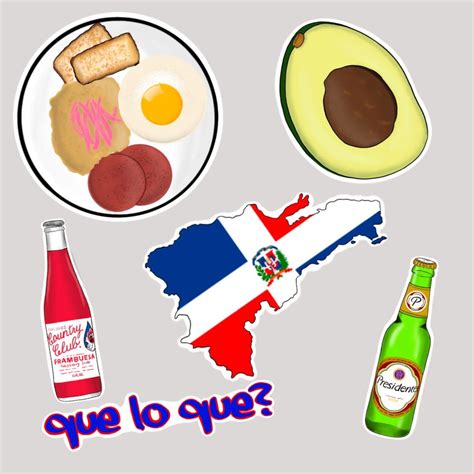 Dominican Stickers, Dominican Republic Heritage, Mangu, Presidente, and ...