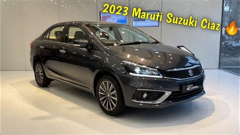 Maruti Suzuki Ciaz Alpha Detailed Walkaround | 2023 Maruti Suzuki Ciaz Alpha - YouTube