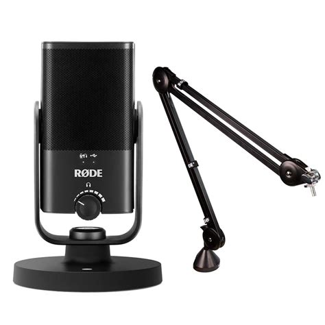 RODE NT-USB MINI USB Microphone with PSA1 Boom Arm