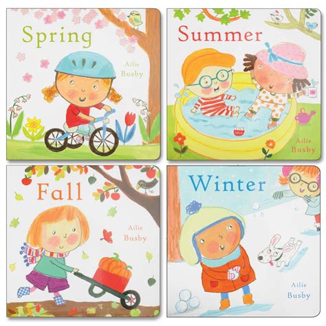 Seasons of the Year Board Books - Set of 4