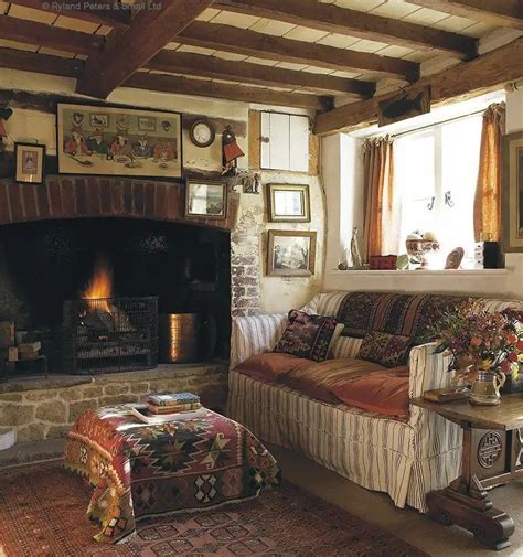 textiles! decorating with kilims | English cottage interiors, Cottage interiors, Cottage living ...