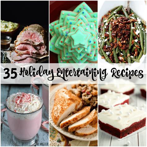 35 Holiday Entertaining Recipes - Dash of Sanity